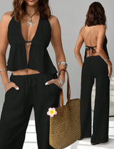 Elegant Halter Lounge Set