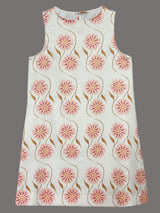 Chic Floral Sleeveless Dress