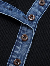 Casual Contrast-Trim Polo Shirt