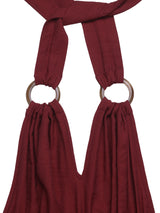 Wide-Leg Jumpsuit with Ring Detail