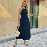 Maxi Dress with Tiered Skirt