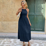 Maxi Dress with Tiered Skirt