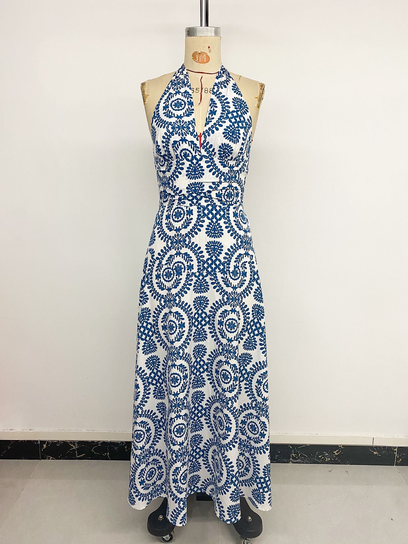 Bohemian Pattern Maxi Dress