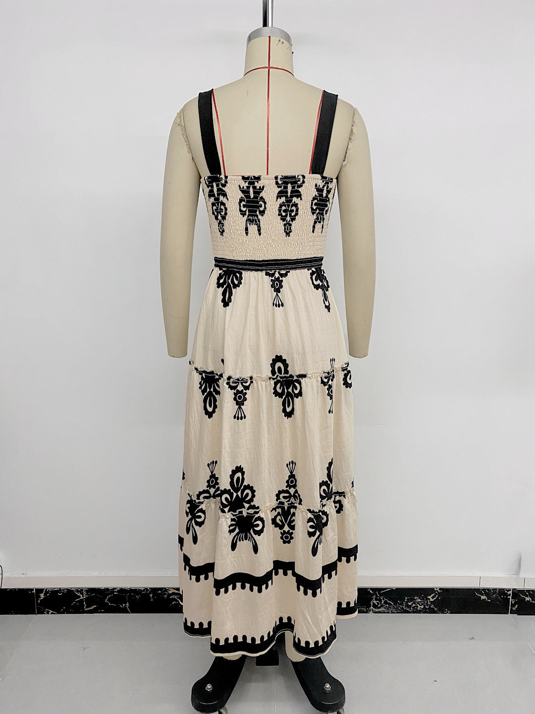 Boho Pattern Maxi Dress