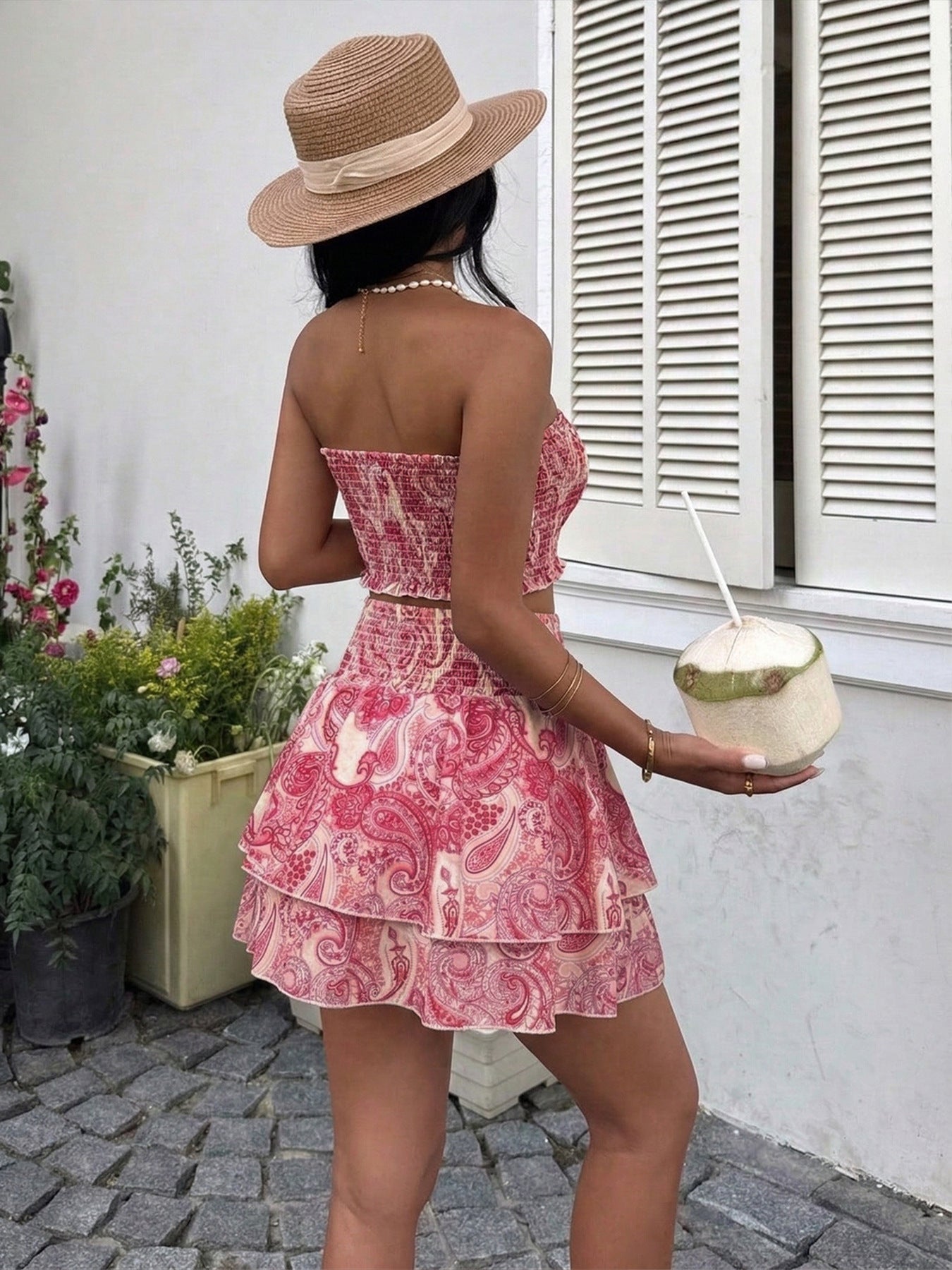 Paisley Two-Piece Summer Set