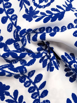 Ornamental Pattern Drawstring Wrap Shorts