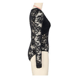 Lace Long-Sleeve Bodysuit