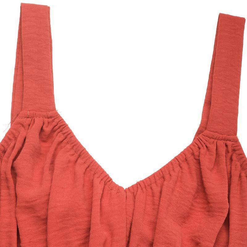Sleeveless Maxi Dress with Smocked Waist