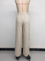 Beach Pants with Side Detail