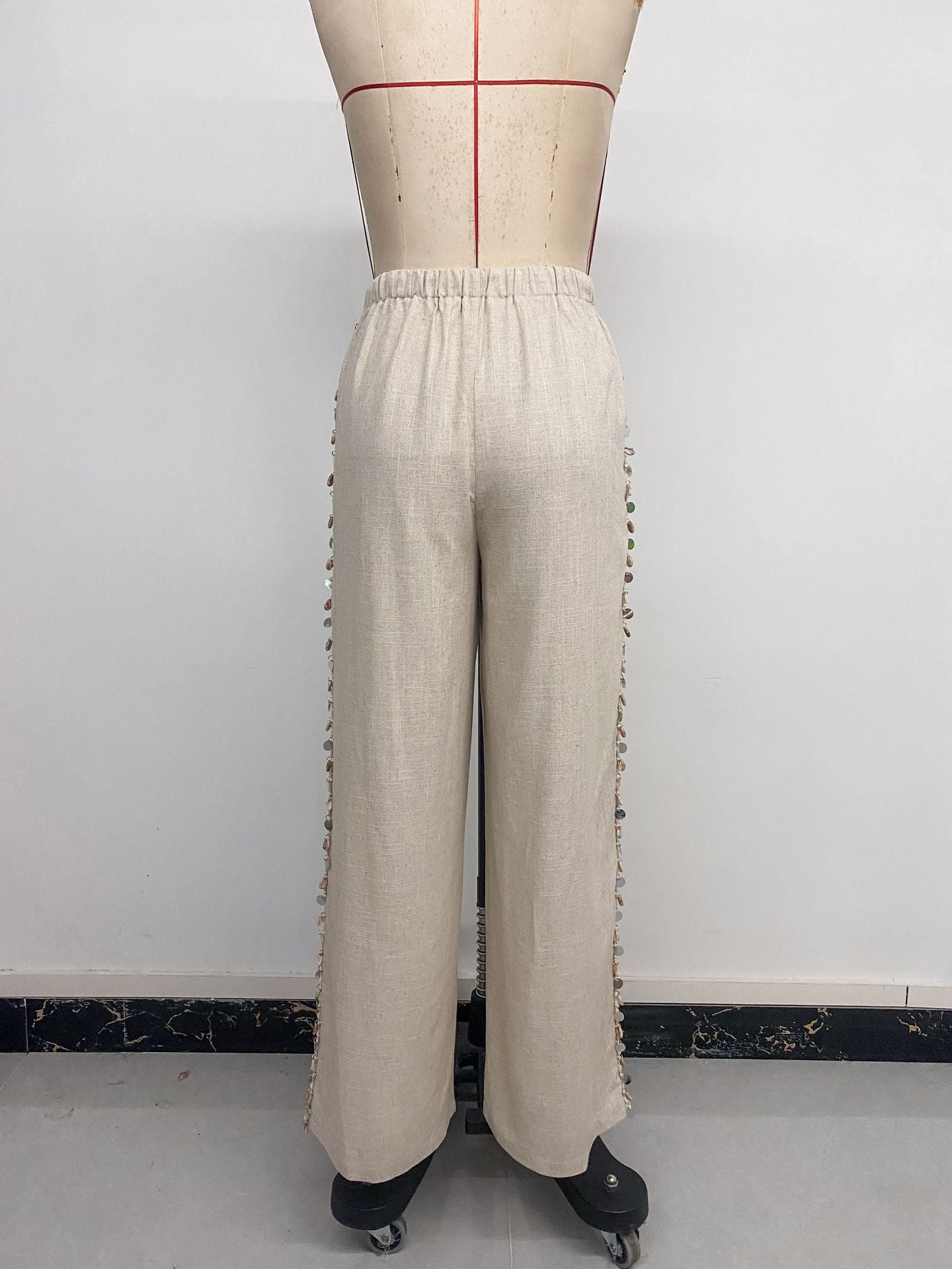 Beach Pants with Side Detail