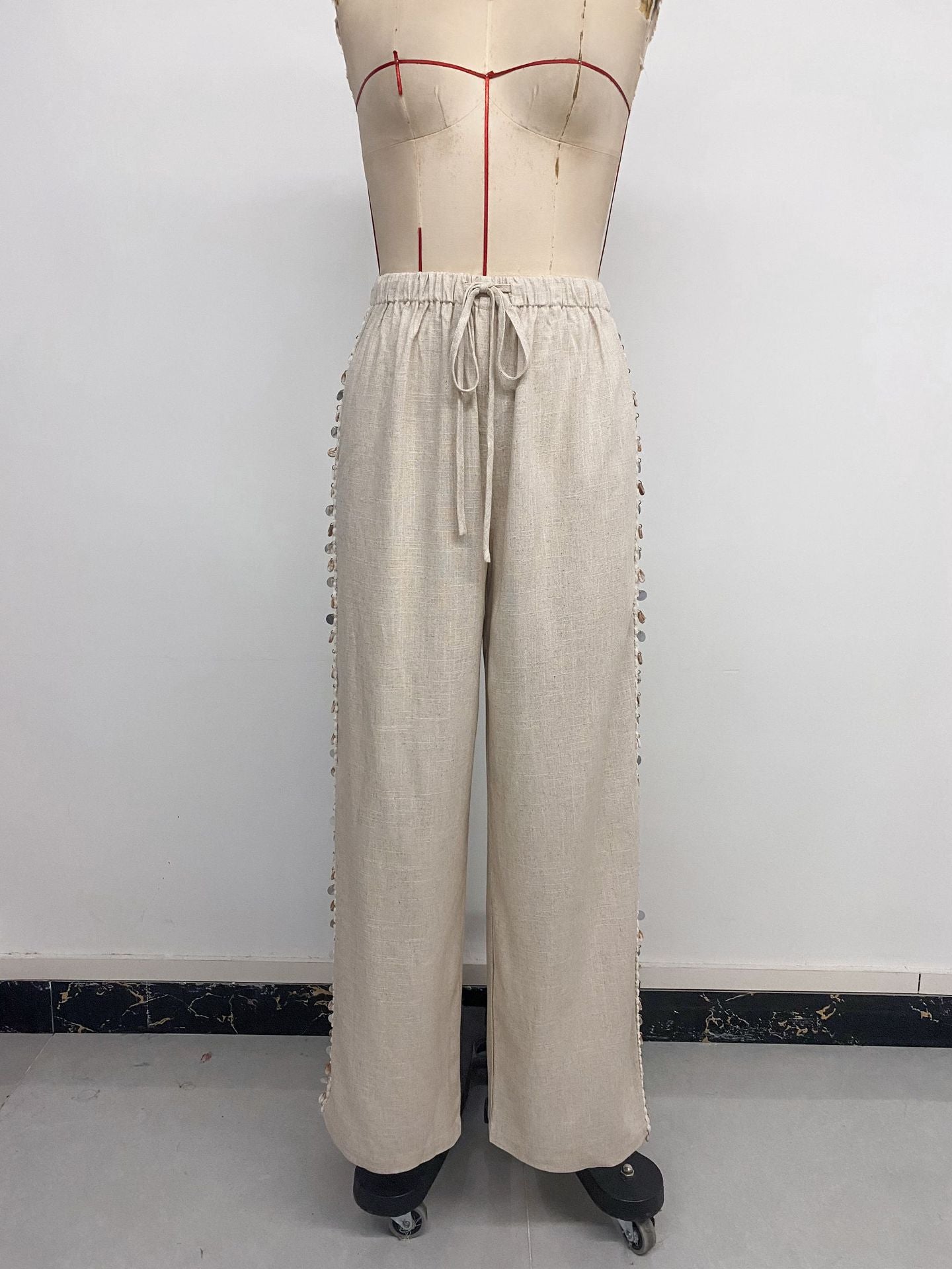 Beach Pants with Side Detail