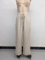 Beach Pants with Side Detail