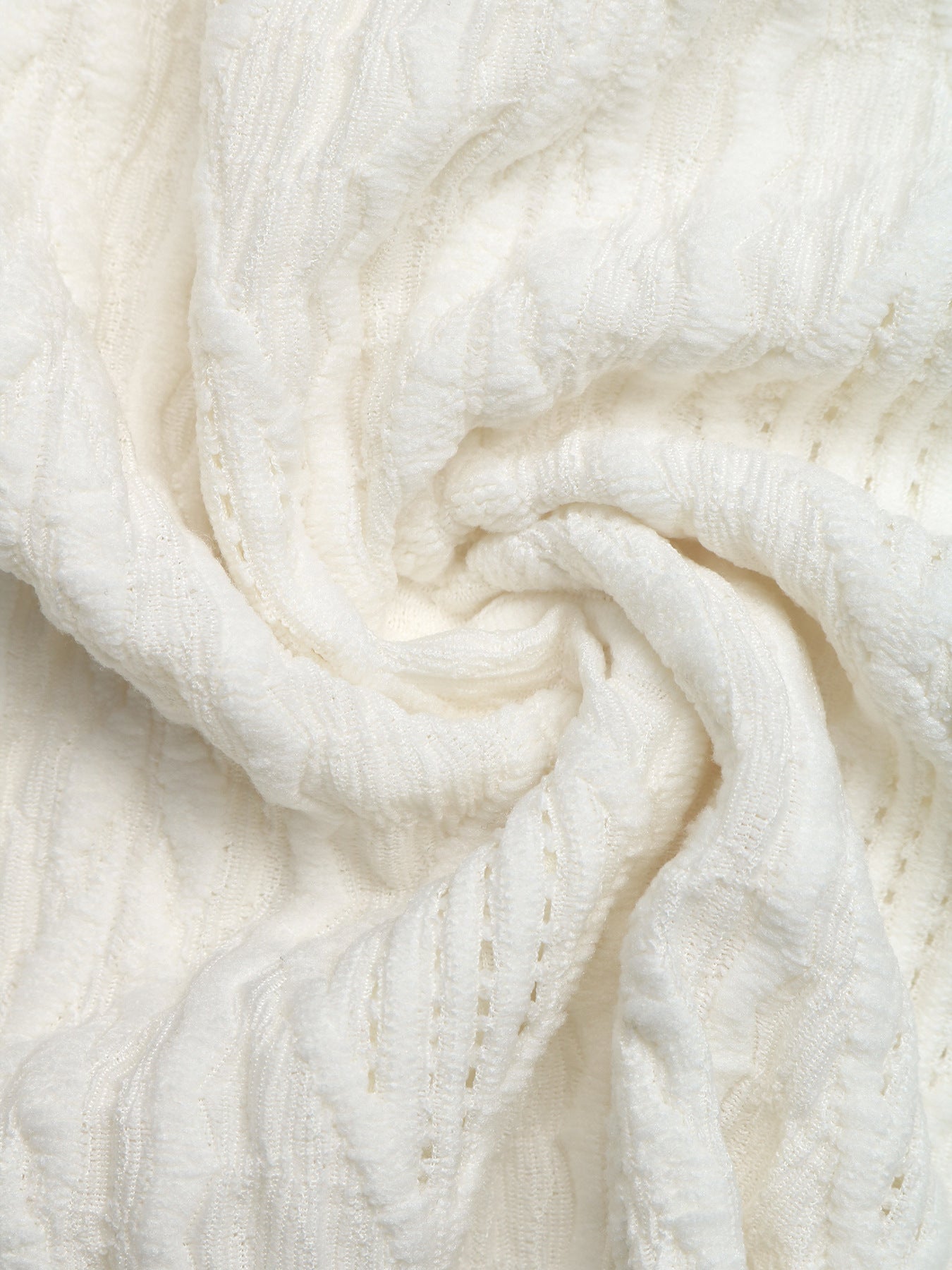 Beige Knit Sleeveless Top