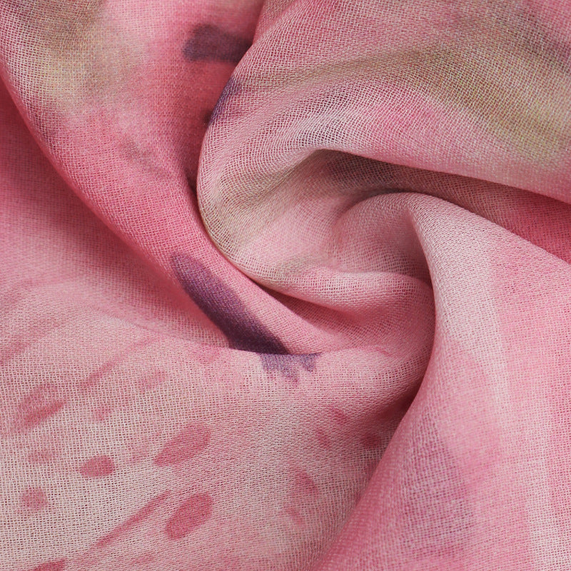 Floral Halter Top with Ruffle Hem