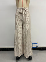 Bohemian Wide-Leg Printed Pants