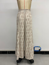 Bohemian Wide-Leg Printed Pants