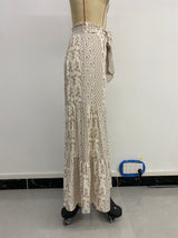 Bohemian Wide-Leg Printed Pants