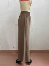Comfortable Wide-Leg   Pants