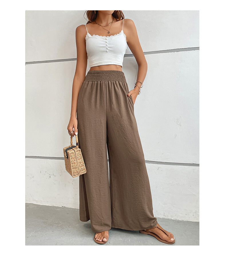 Comfortable Wide-Leg   Pants