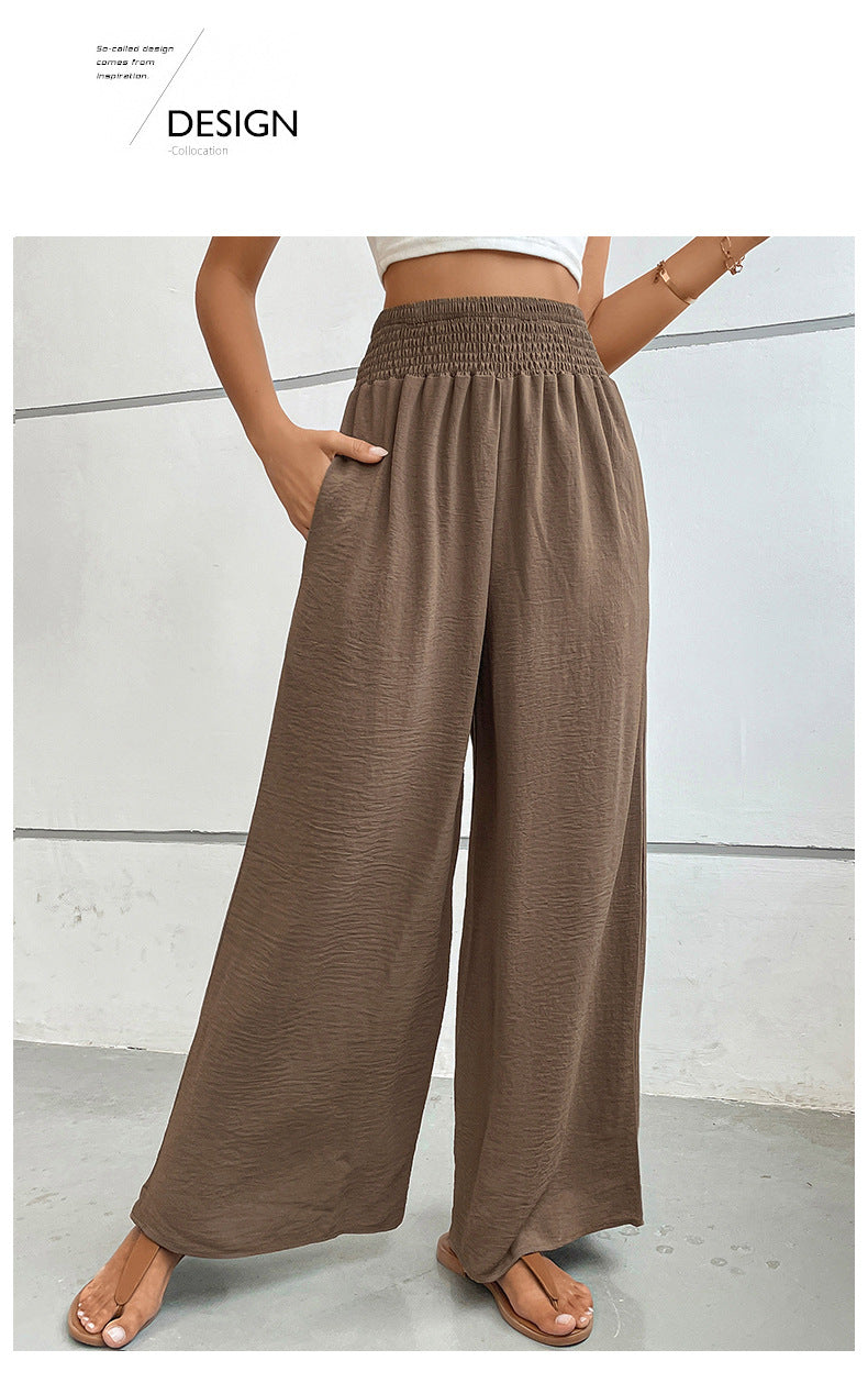 Comfortable Wide-Leg   Pants