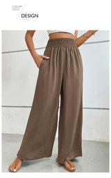Comfortable Wide-Leg   Pants