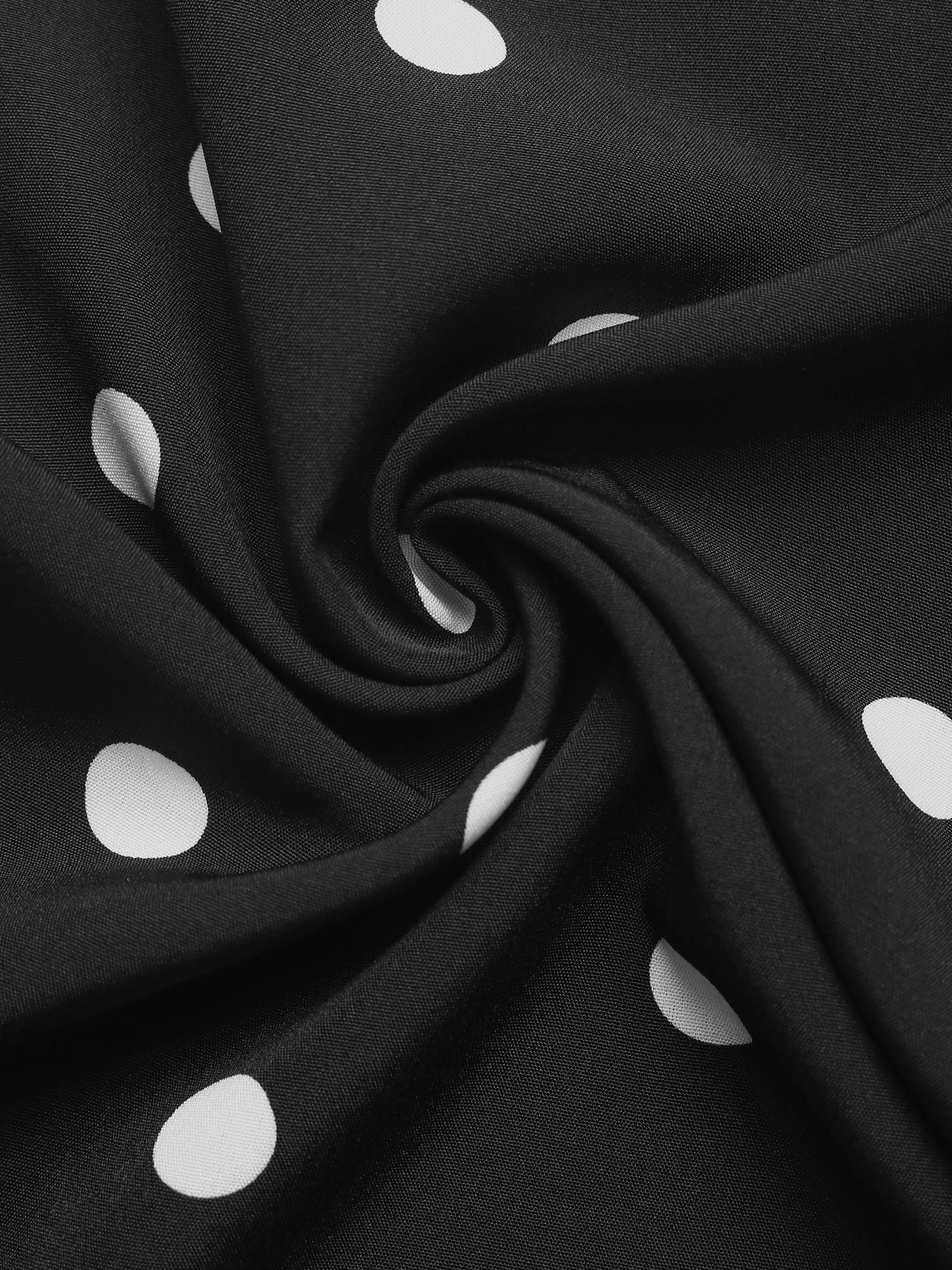 Strapless Polka Dot Wide-Leg Jumpsuit