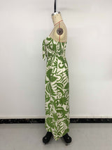 Strapless Floral Jumpsuit