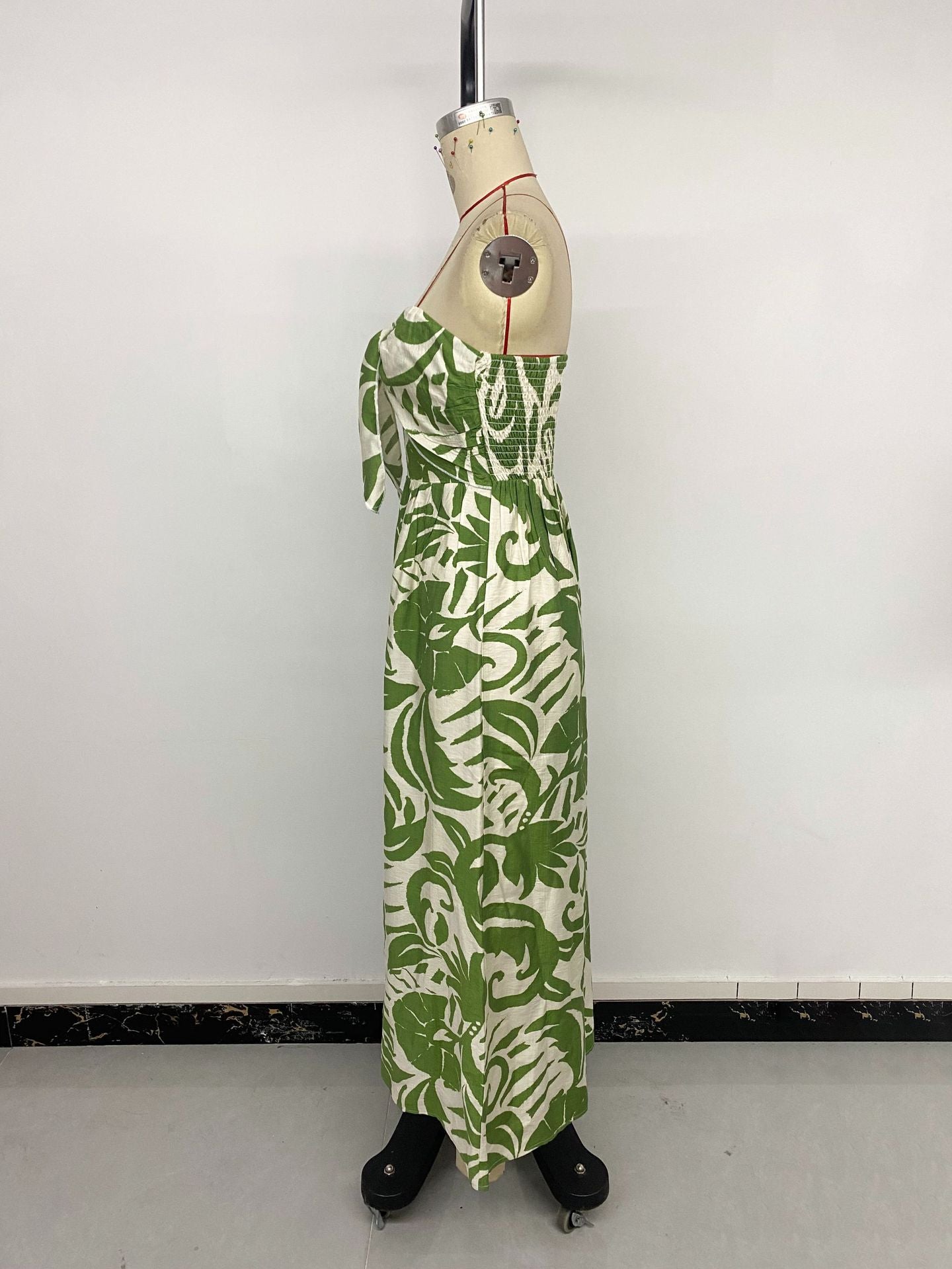 Strapless Floral Jumpsuit