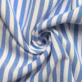 Striped Dress with Ruffle Details