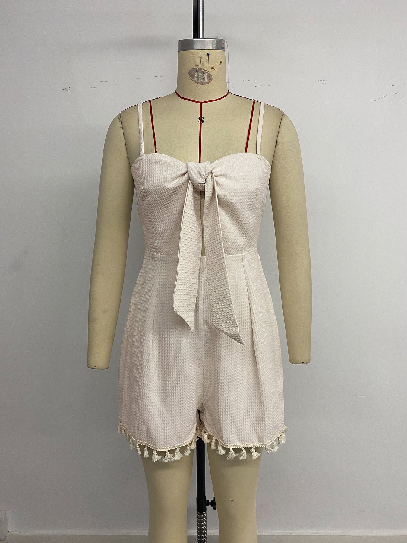 Tie-Front Summer Jumpsuit