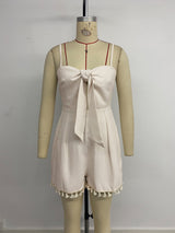 Tie-Front Summer Jumpsuit