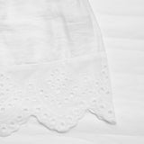 Boho Chic White Strapless Top