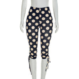 Stylish Polka Dot Cropped Pants