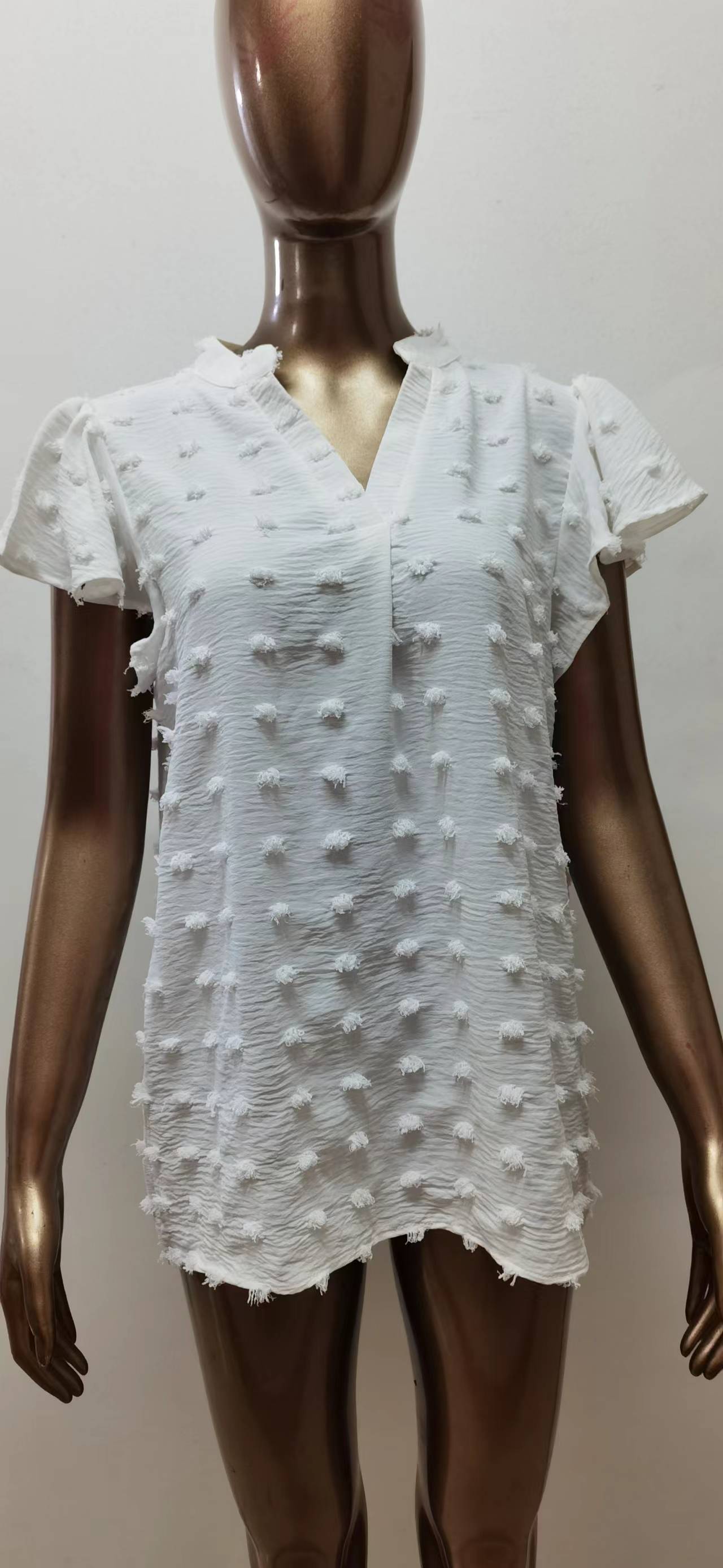 Casual Short Sleeve Blouse