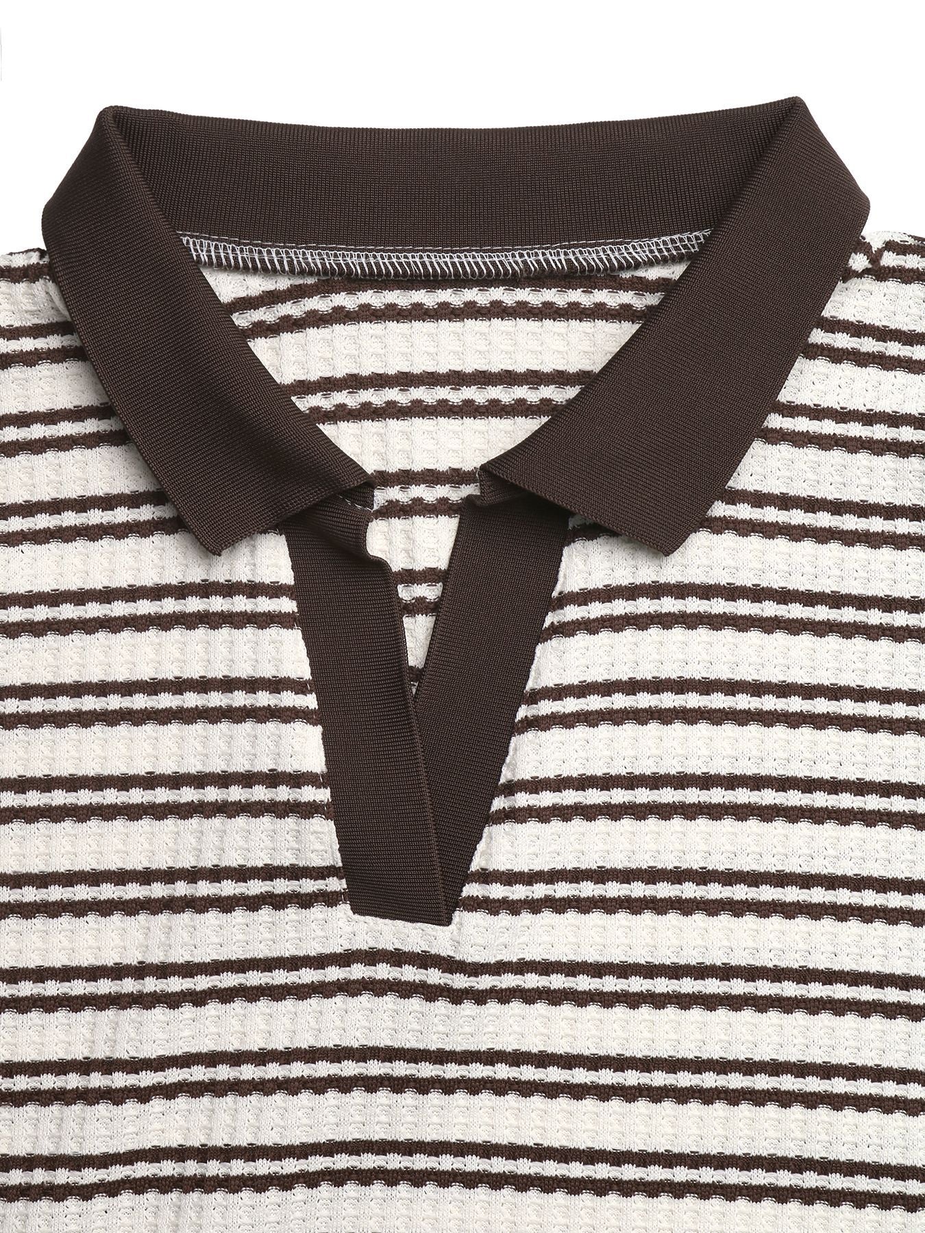 Classic Striped Polo Shirt