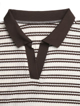 Classic Striped Polo Shirt