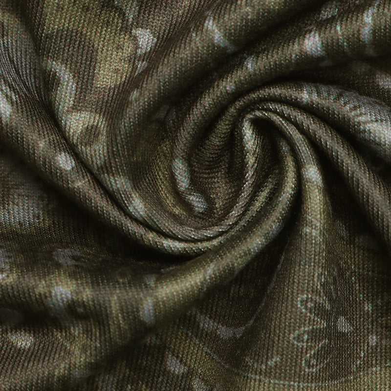 Strapless Paisley Bandana Top