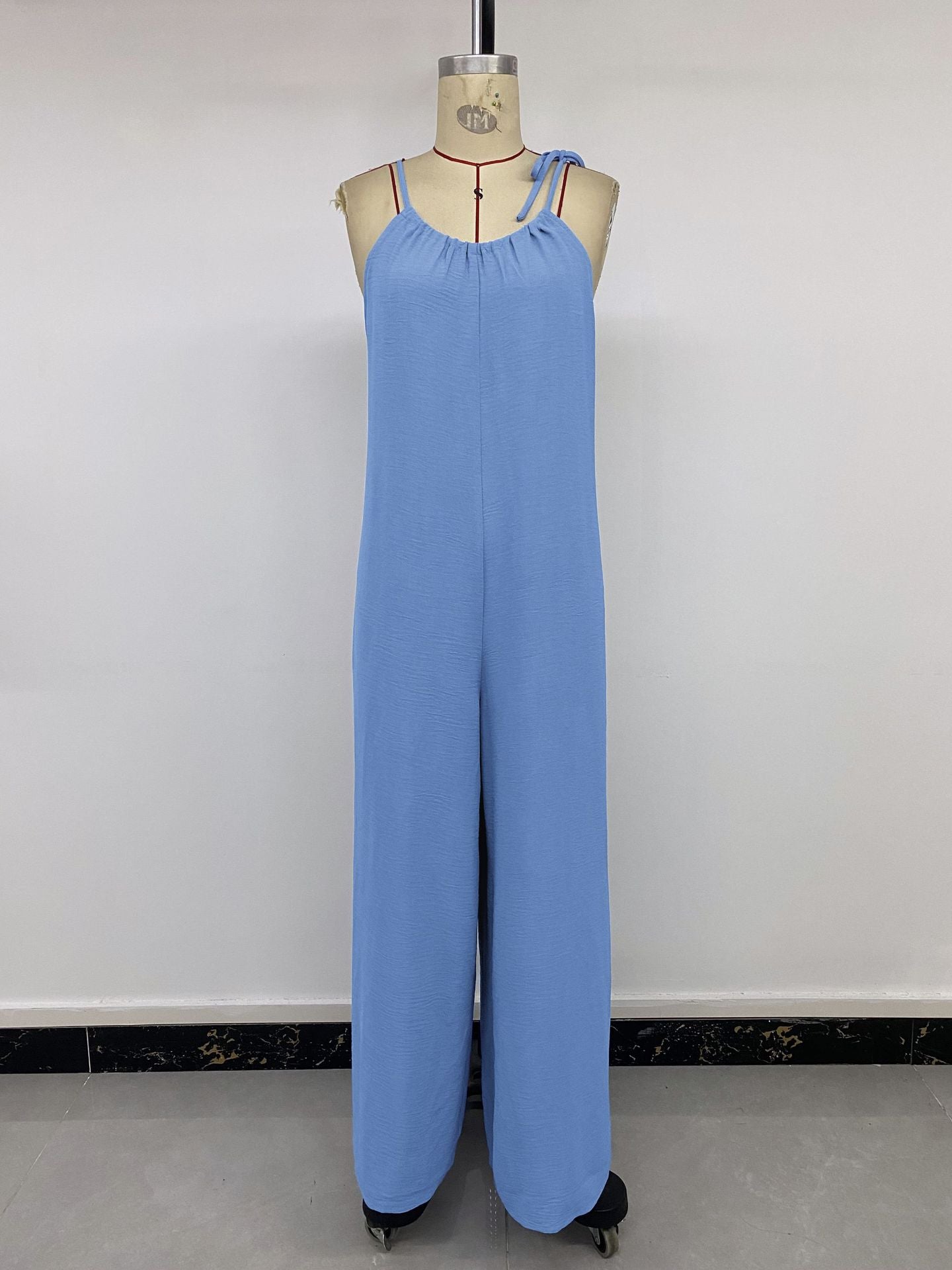 Elegant Sleeveless Wide-Leg Jumpsuit