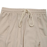 Casual Wide-Leg Drawstring Pants