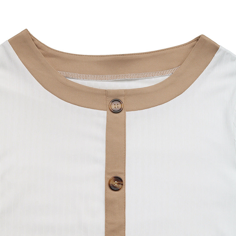 Chic Button-Front Top