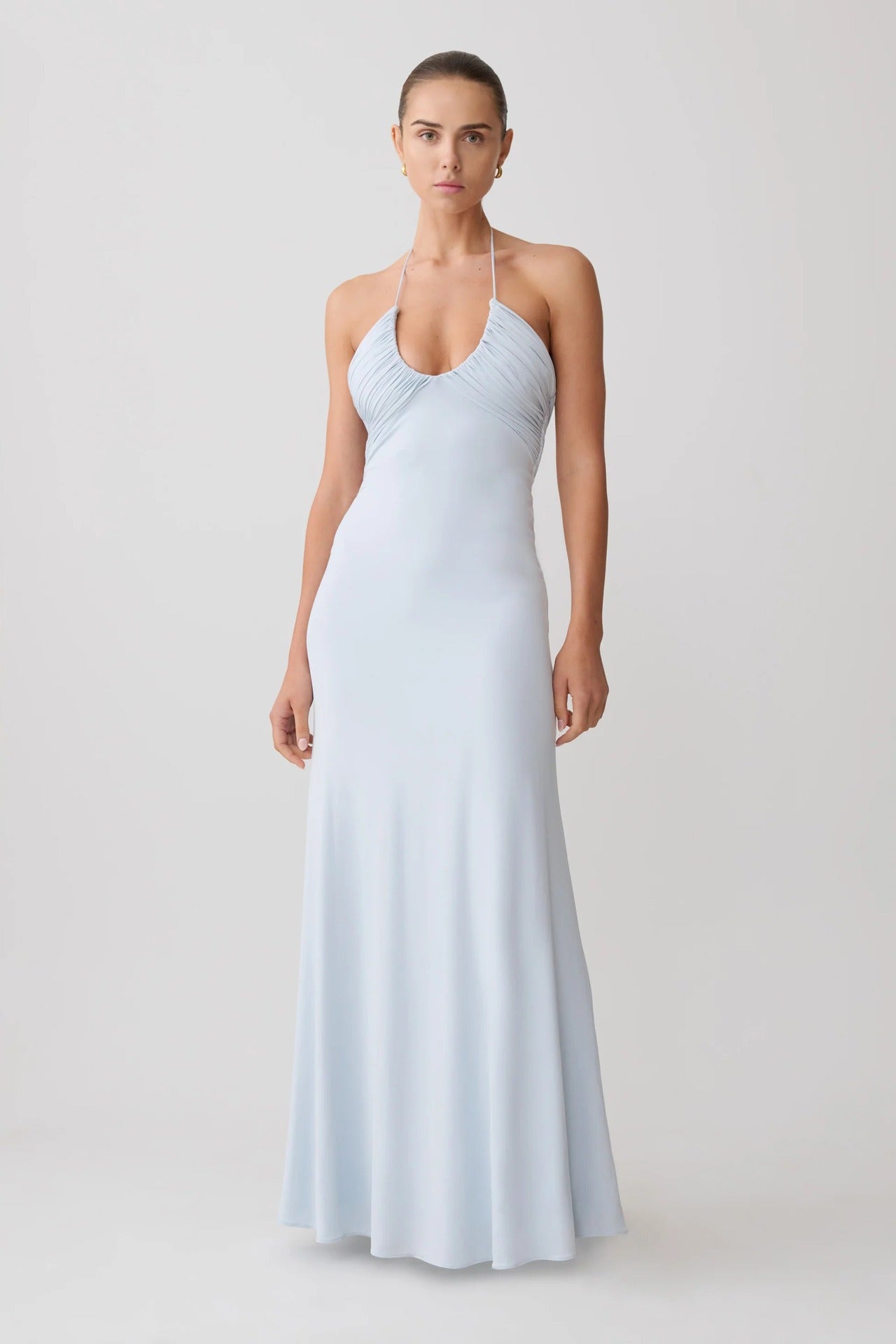 Elegant Halter Maxi Dress