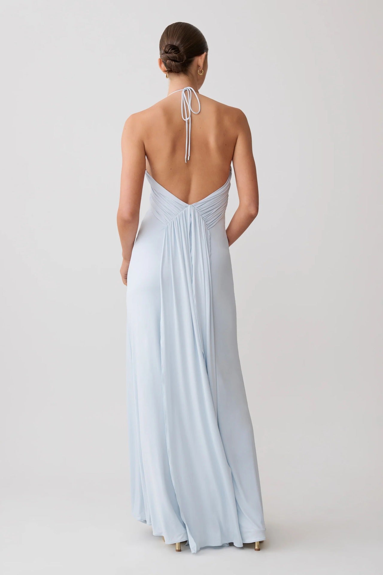 Elegant Halter Maxi Dress