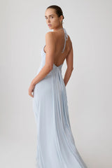 Elegant Halter Maxi Dress