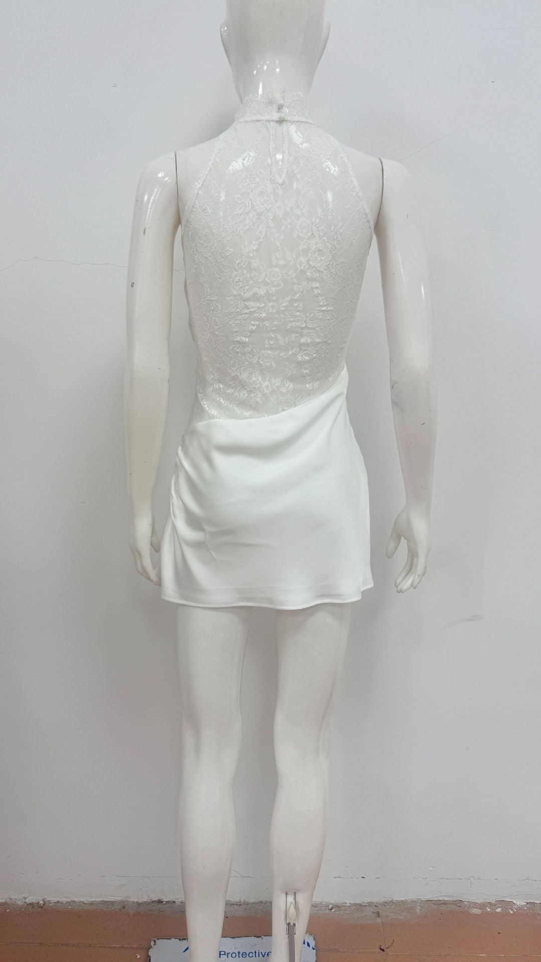 Elegant White Lace Cocktail Dress