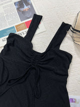 Ruffle Detail Sleeveless Top