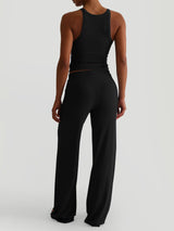 Tank Top & Wide-Leg Lounge Pants Set