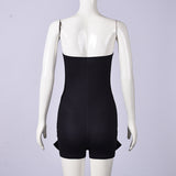 Strapless Brooklyn Themed Jumpsuit