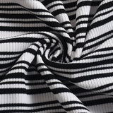 Chic Striped Bodycon Dress