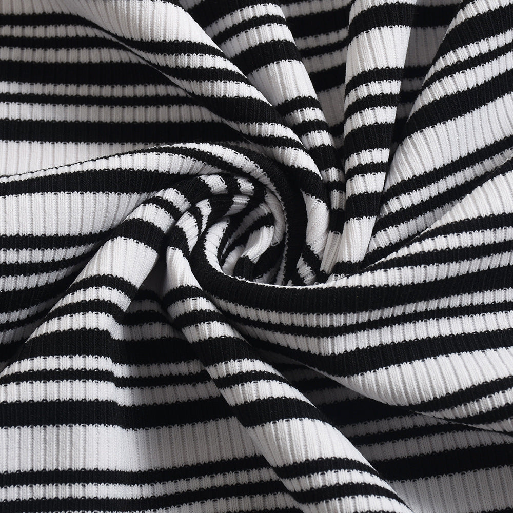 Chic Striped Bodycon Dress
