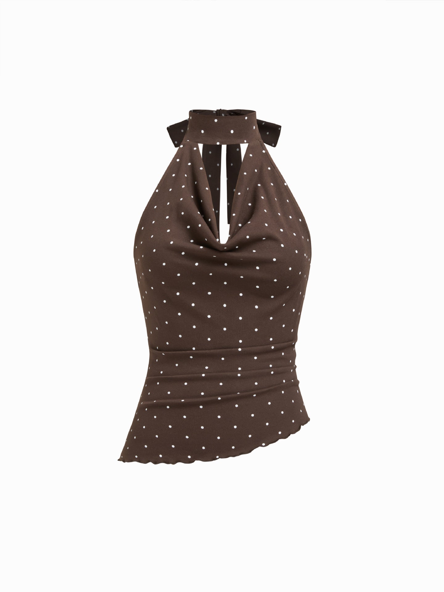 Polka Dot Halter Top